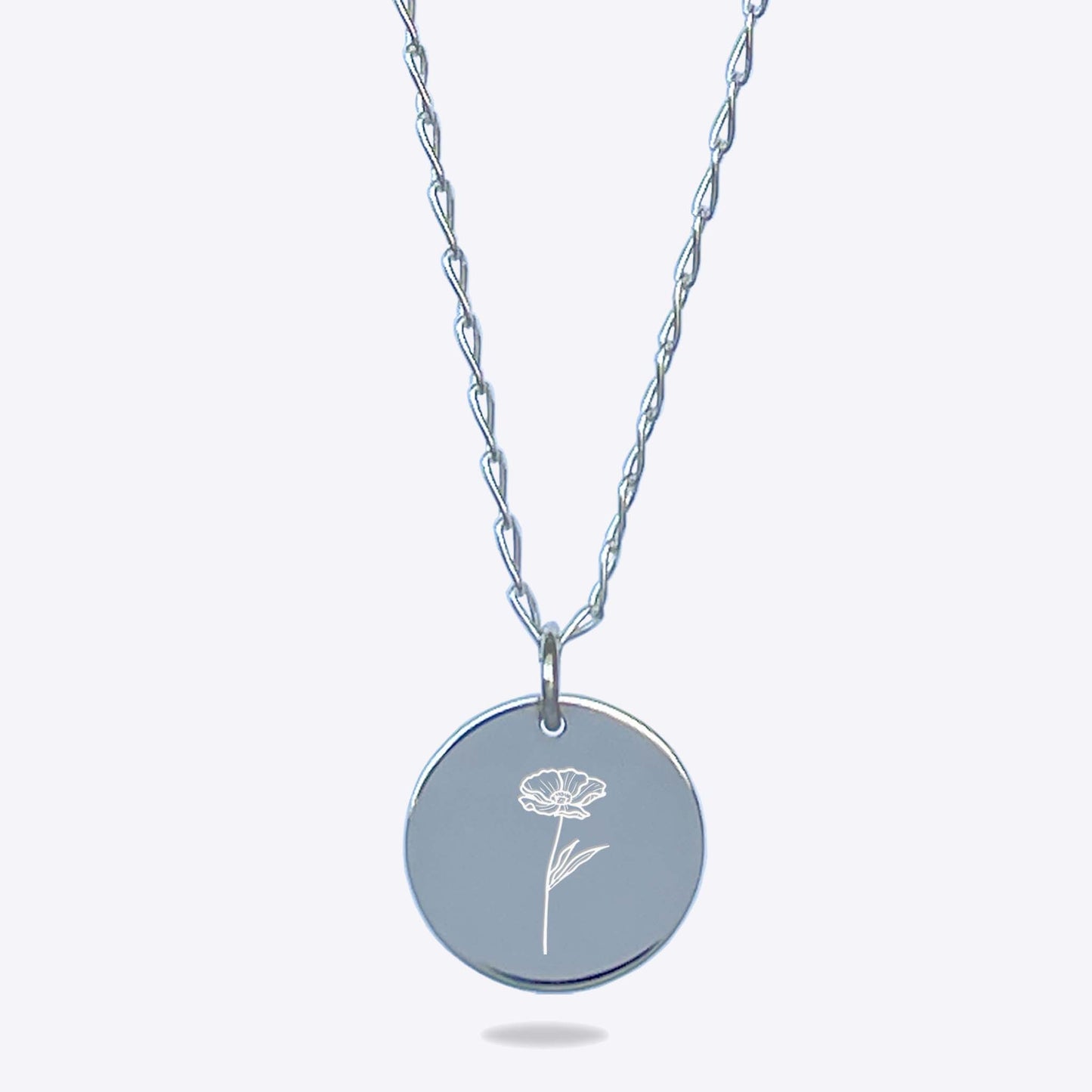 Collar Iris Plata .925 | Flores