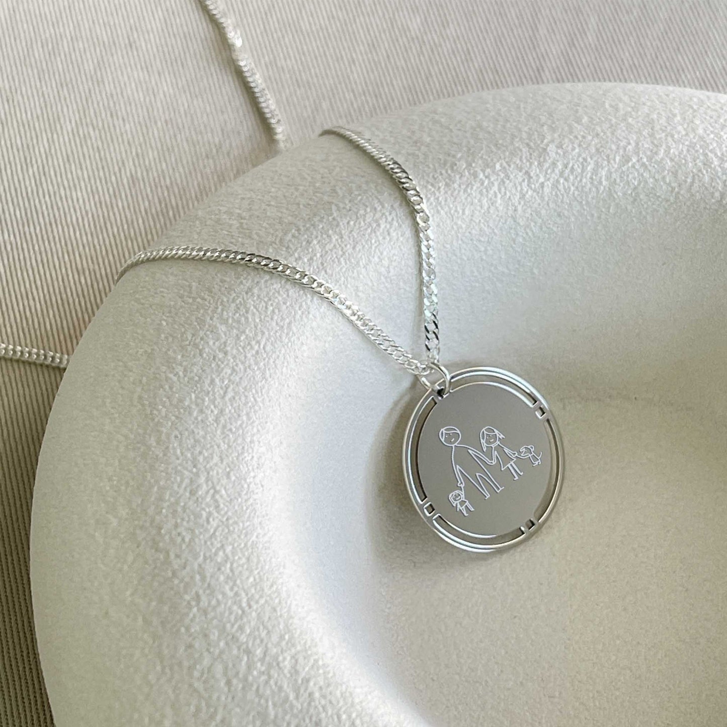 Collar Elise Plata .925 | Trazos