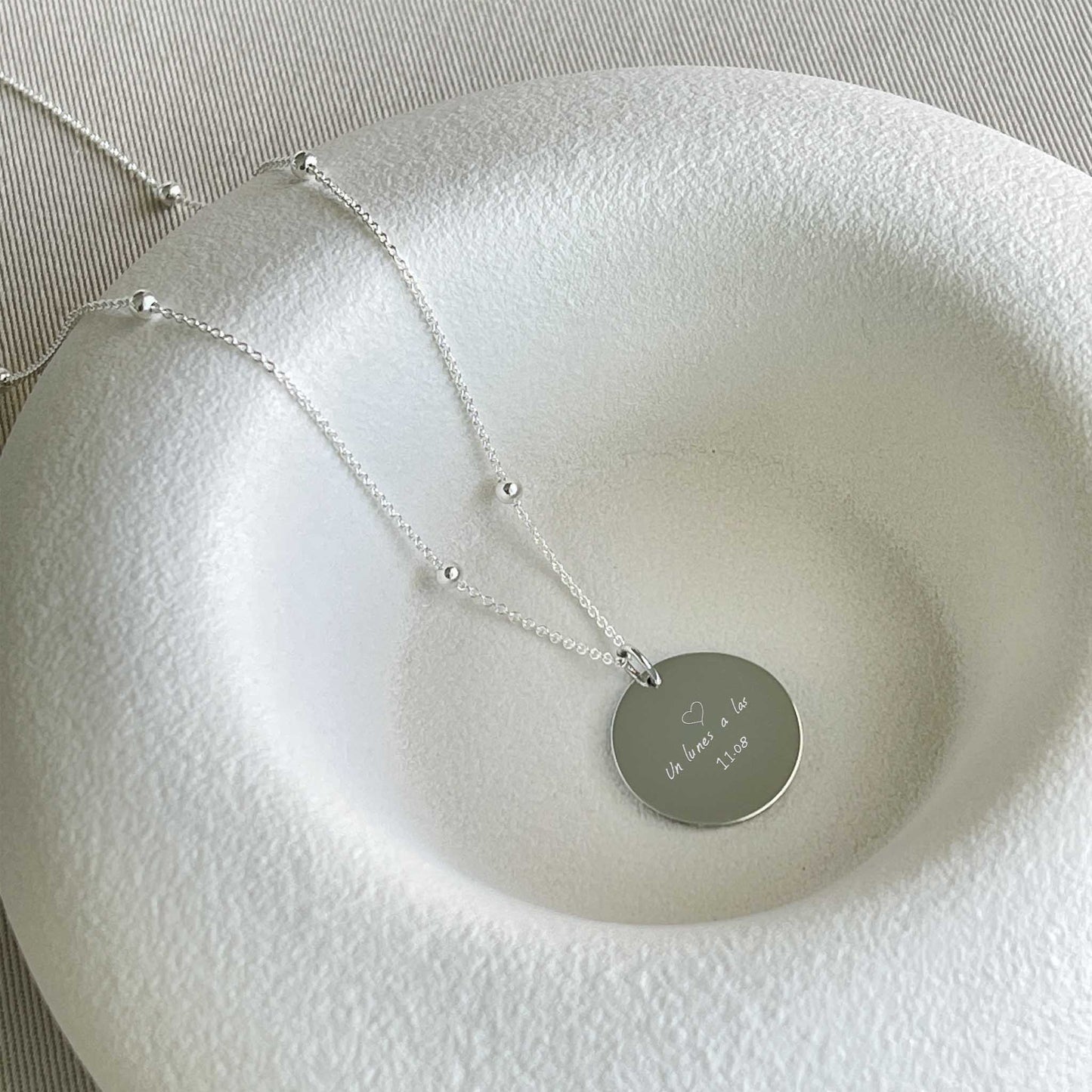 Collar Aria Plata .925 | Trazos