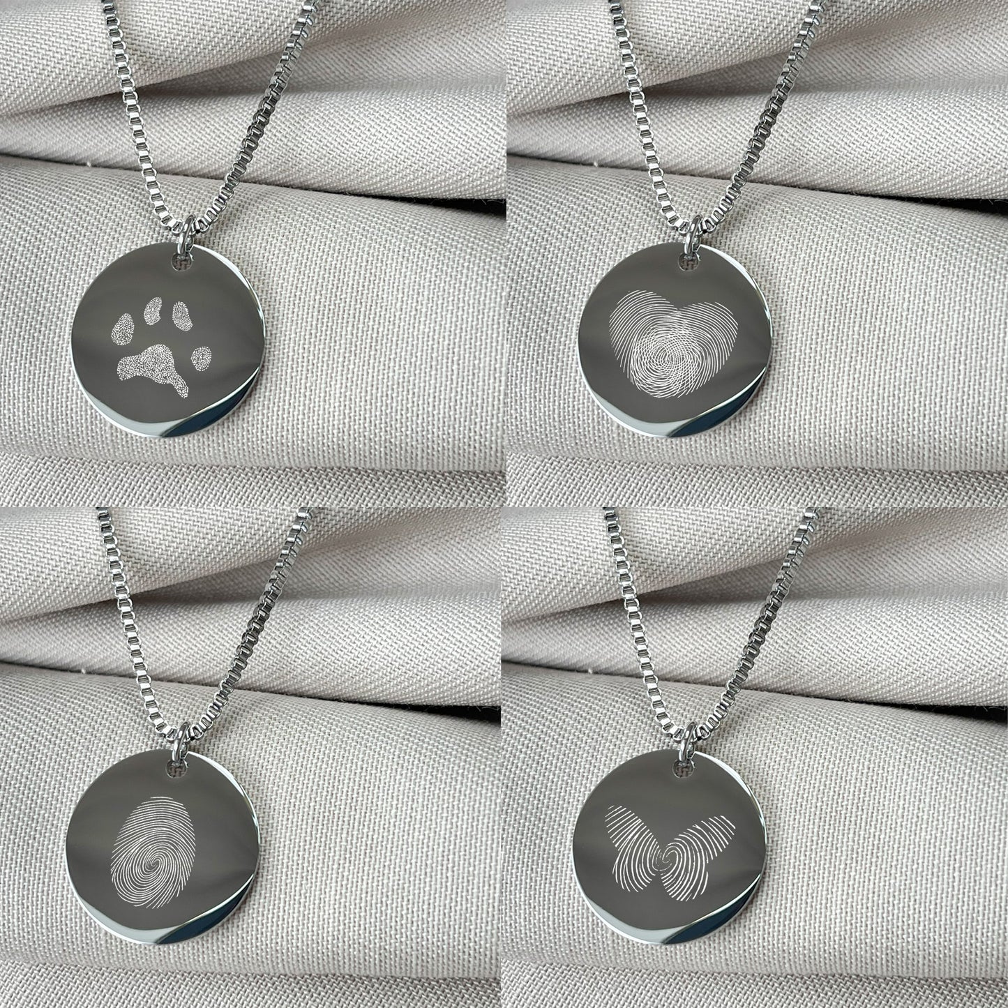 Collar Acero Inoxidable | Fingerprint
