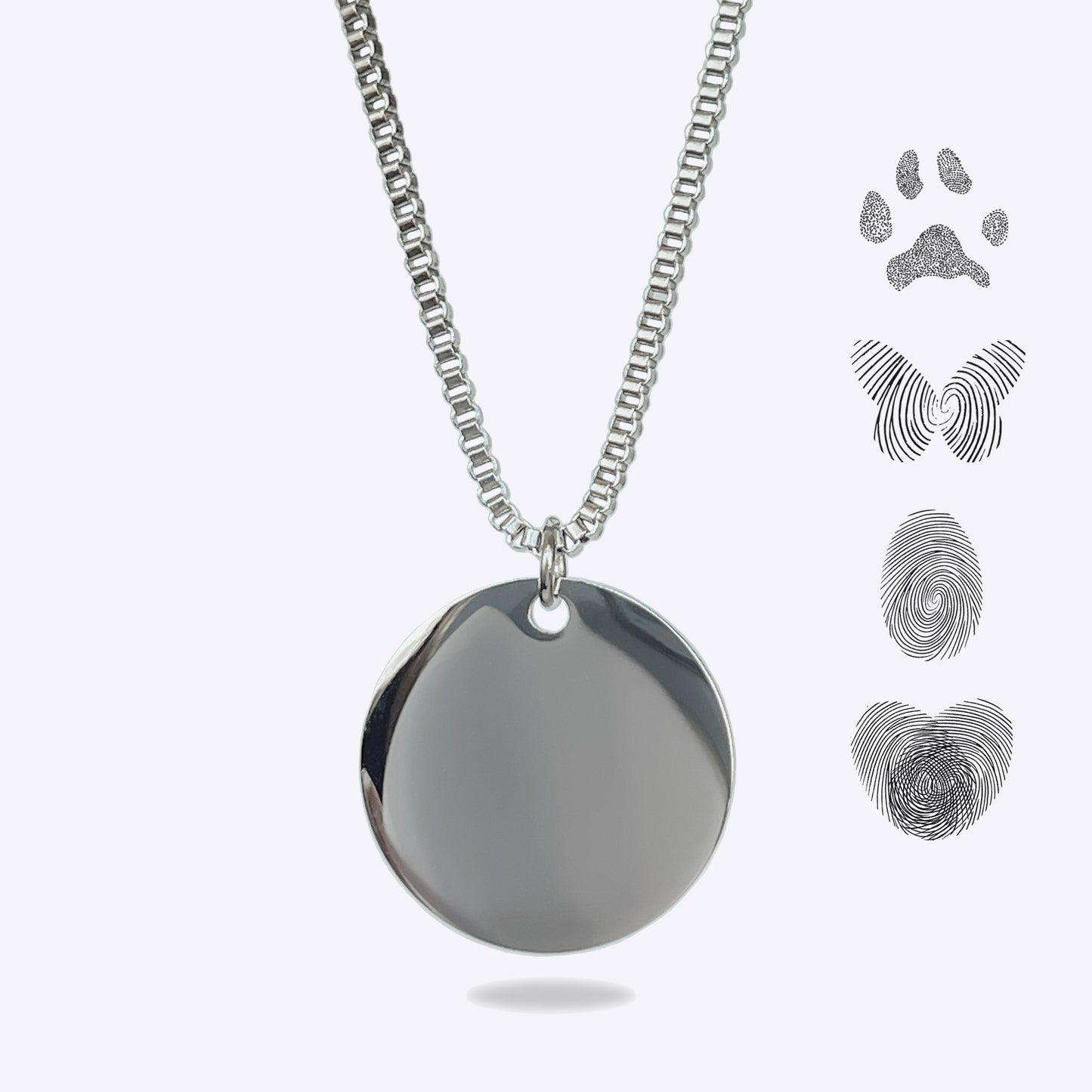 Collar Acero Inoxidable | Fingerprint