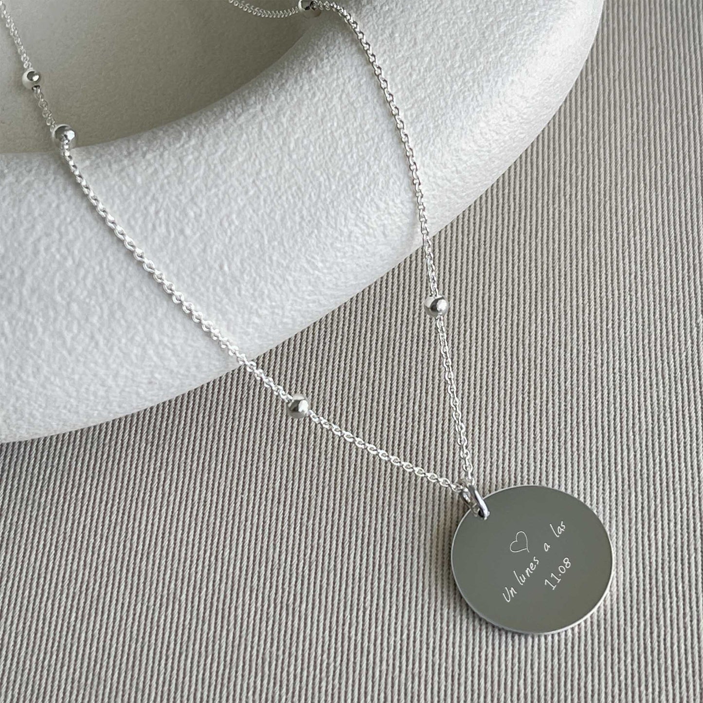 Collar Aria Plata .925 | Trazos
