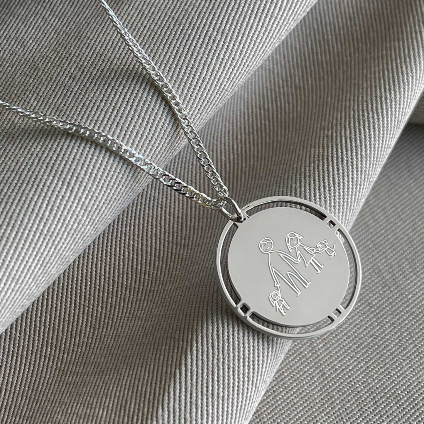 Collar Elise Plata .925 | Trazos