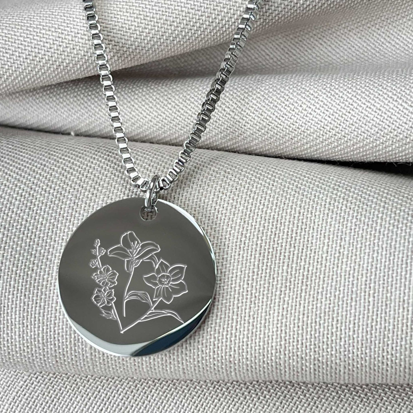 Collar Nalia Acero Inoxidable | Flores