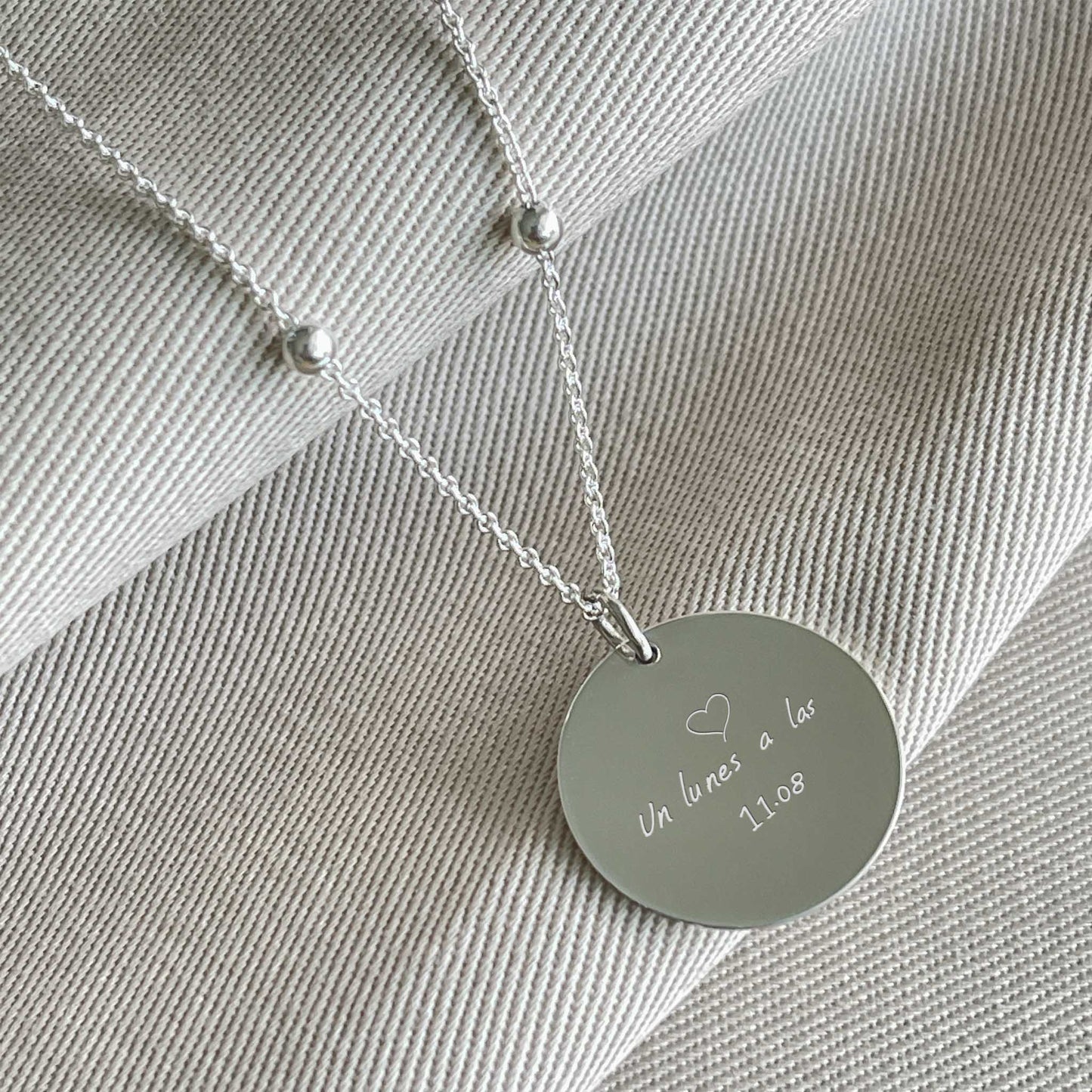 Collar Aria Plata .925 | Trazos