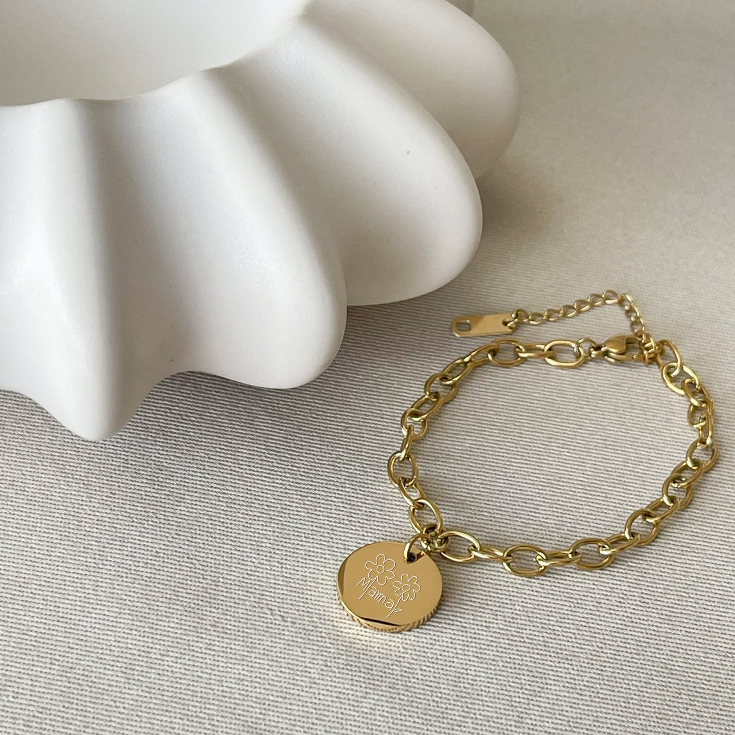 Pulsera Naia Acero Inoxidable | Trazos