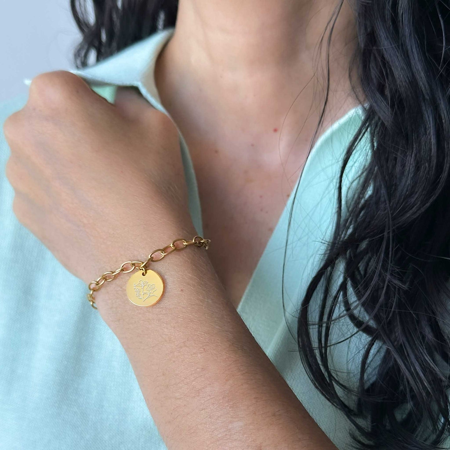 Pulsera Naia Acero Inoxidable | Flores