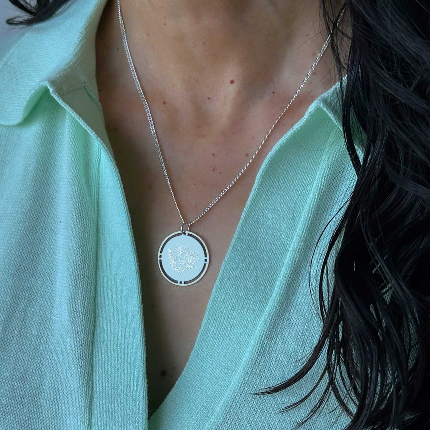 Collar Elise Plata .925 | Flores