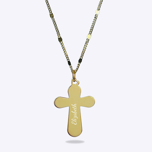 Cruz con Nombre | Plata .925