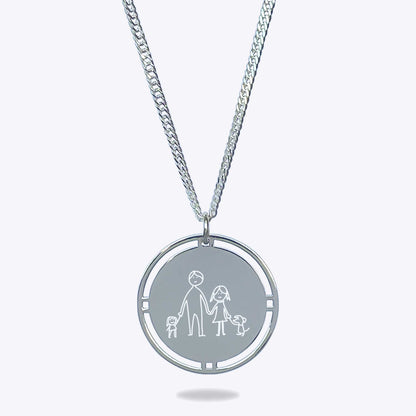 Collar Elise Plata .925 | Trazos