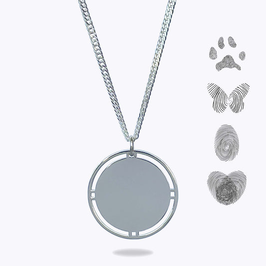 Collar  Elise Plata .925 | Fingerprint