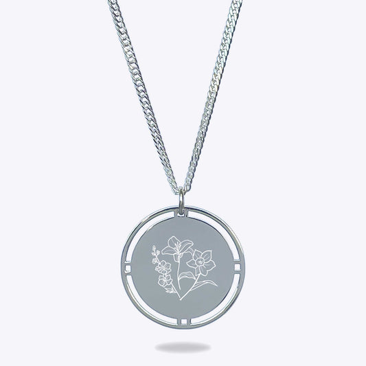 Collar Elise Plata .925 | Flores
