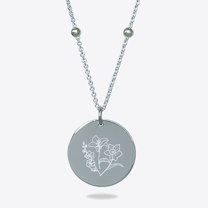 Collar Aria Plata .925 | Flores
