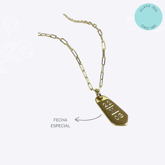 Collar con Fecha Especial