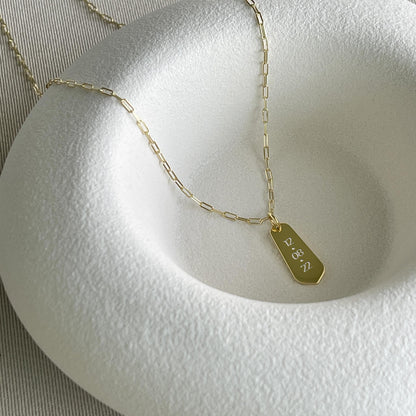Collar Luna Plata .925