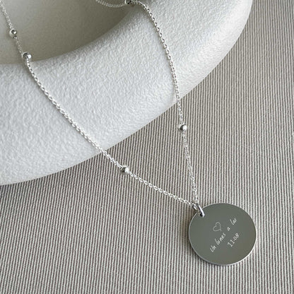 Collar Aria Plata .925 | Trazos