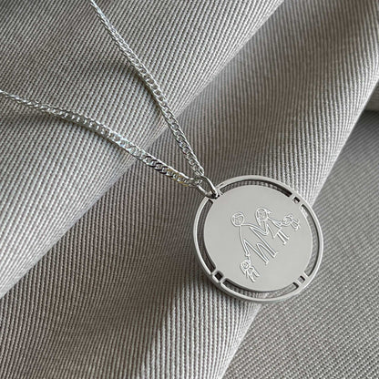 Collar Elise Plata .925 | Trazos