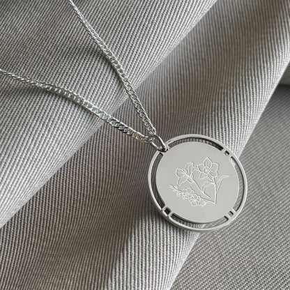 Collar Elise Plata .925 | Flores