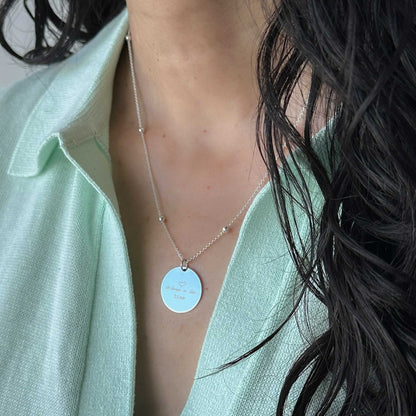 Collar Aria Plata .925 | Trazos