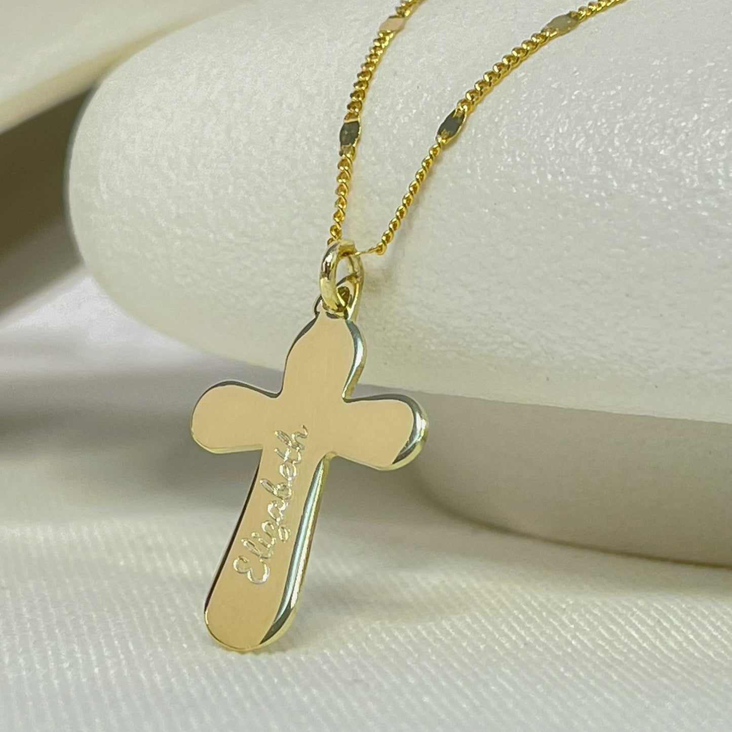 Cruz con Nombre | Plata .925