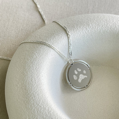 Collar  Elise Plata .925 | Fingerprint