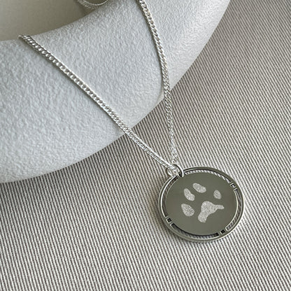 Collar  Elise Plata .925 | Fingerprint
