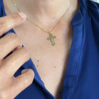 Cruz con Nombre | Plata .925